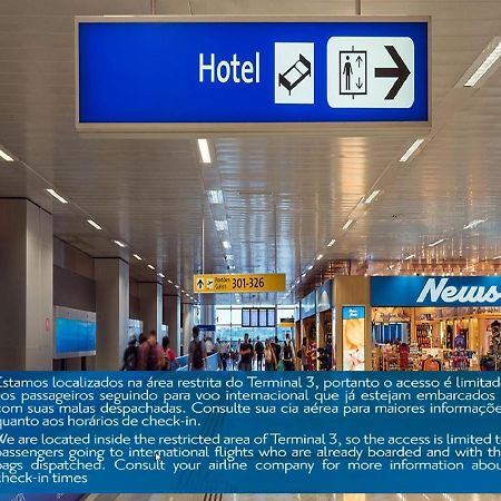 Tryp By Wyndham Sao Paulo Airport - Hotel De Transito Terminal 3 -Lado Ar - Area Restrita A Passageiros Ja Embarcados - Piso 1 Guarulhos Luaran gambar
