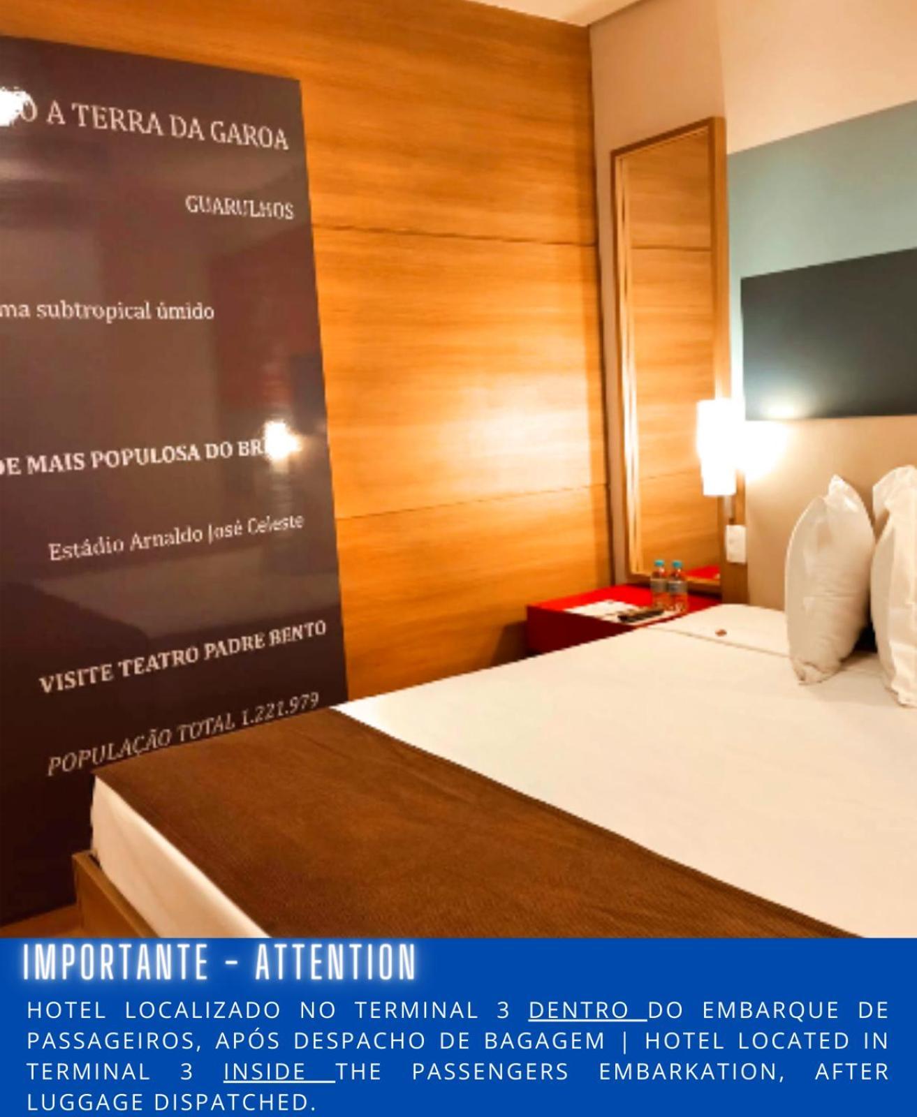 Tryp By Wyndham Sao Paulo Airport - Hotel De Transito Terminal 3 -Lado Ar - Area Restrita A Passageiros Ja Embarcados - Piso 1 Guarulhos Luaran gambar