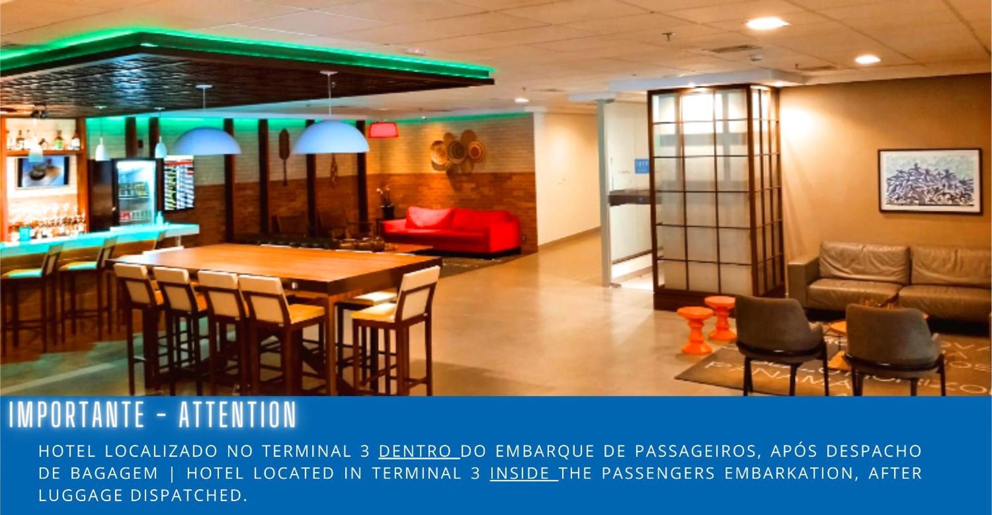 Tryp By Wyndham Sao Paulo Airport - Hotel De Transito Terminal 3 -Lado Ar - Area Restrita A Passageiros Ja Embarcados - Piso 1 Guarulhos Luaran gambar