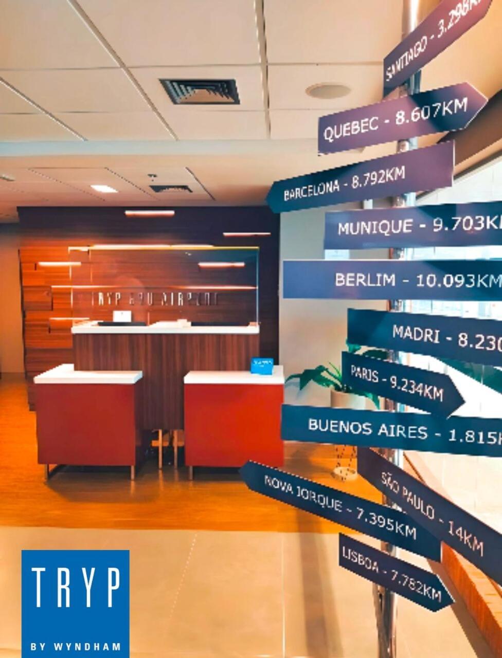 Tryp By Wyndham Sao Paulo Airport - Hotel De Transito Terminal 3 -Lado Ar - Area Restrita A Passageiros Ja Embarcados - Piso 1 Guarulhos Luaran gambar