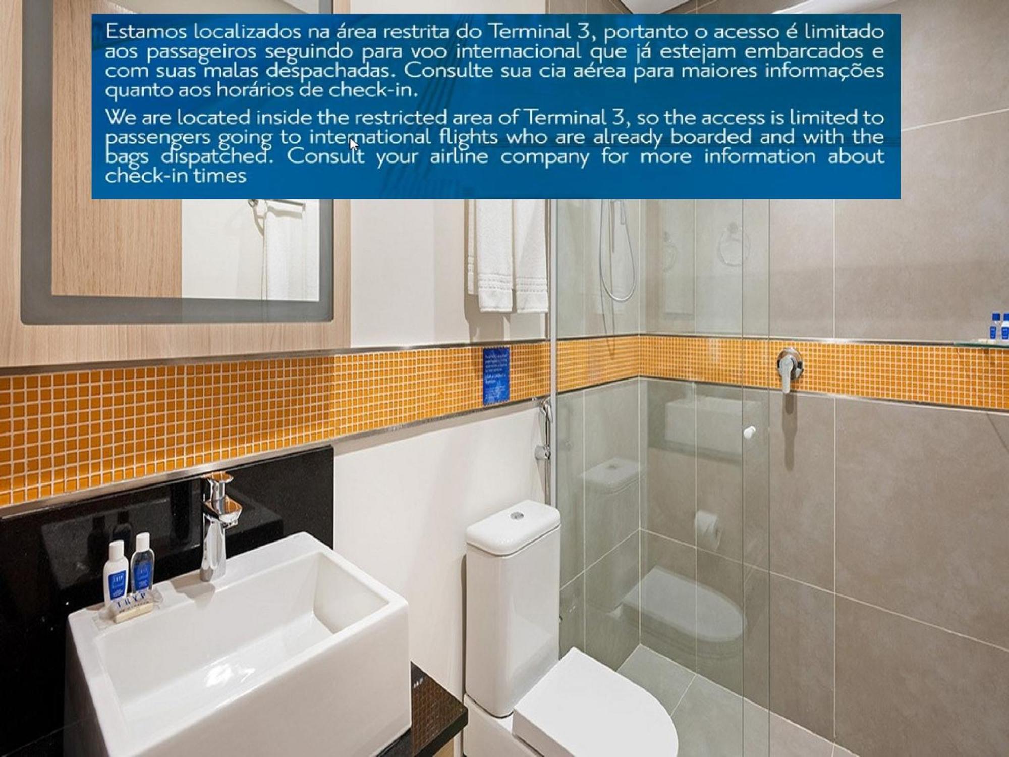 Tryp By Wyndham Sao Paulo Airport - Hotel De Transito Terminal 3 -Lado Ar - Area Restrita A Passageiros Ja Embarcados - Piso 1 Guarulhos Luaran gambar