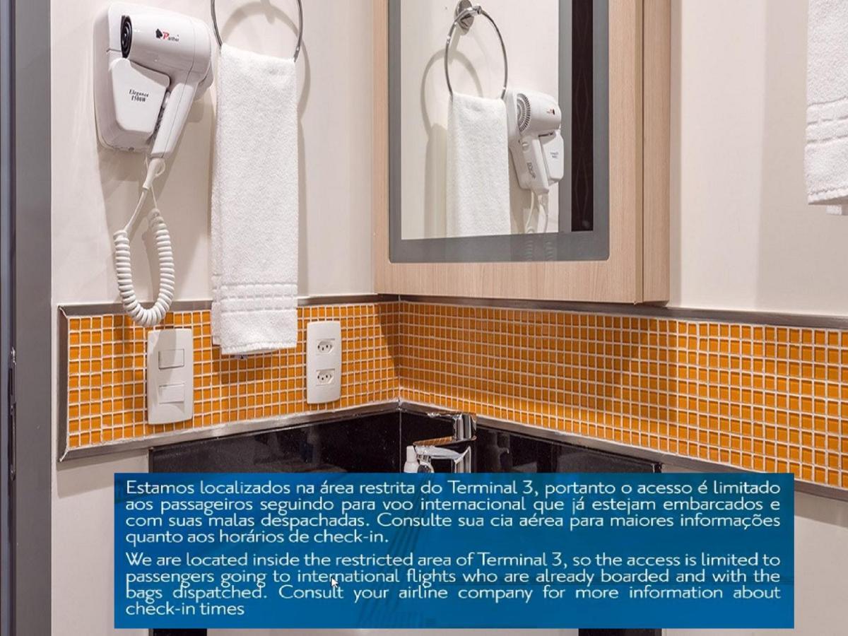 Tryp By Wyndham Sao Paulo Airport - Hotel De Transito Terminal 3 -Lado Ar - Area Restrita A Passageiros Ja Embarcados - Piso 1 Guarulhos Luaran gambar