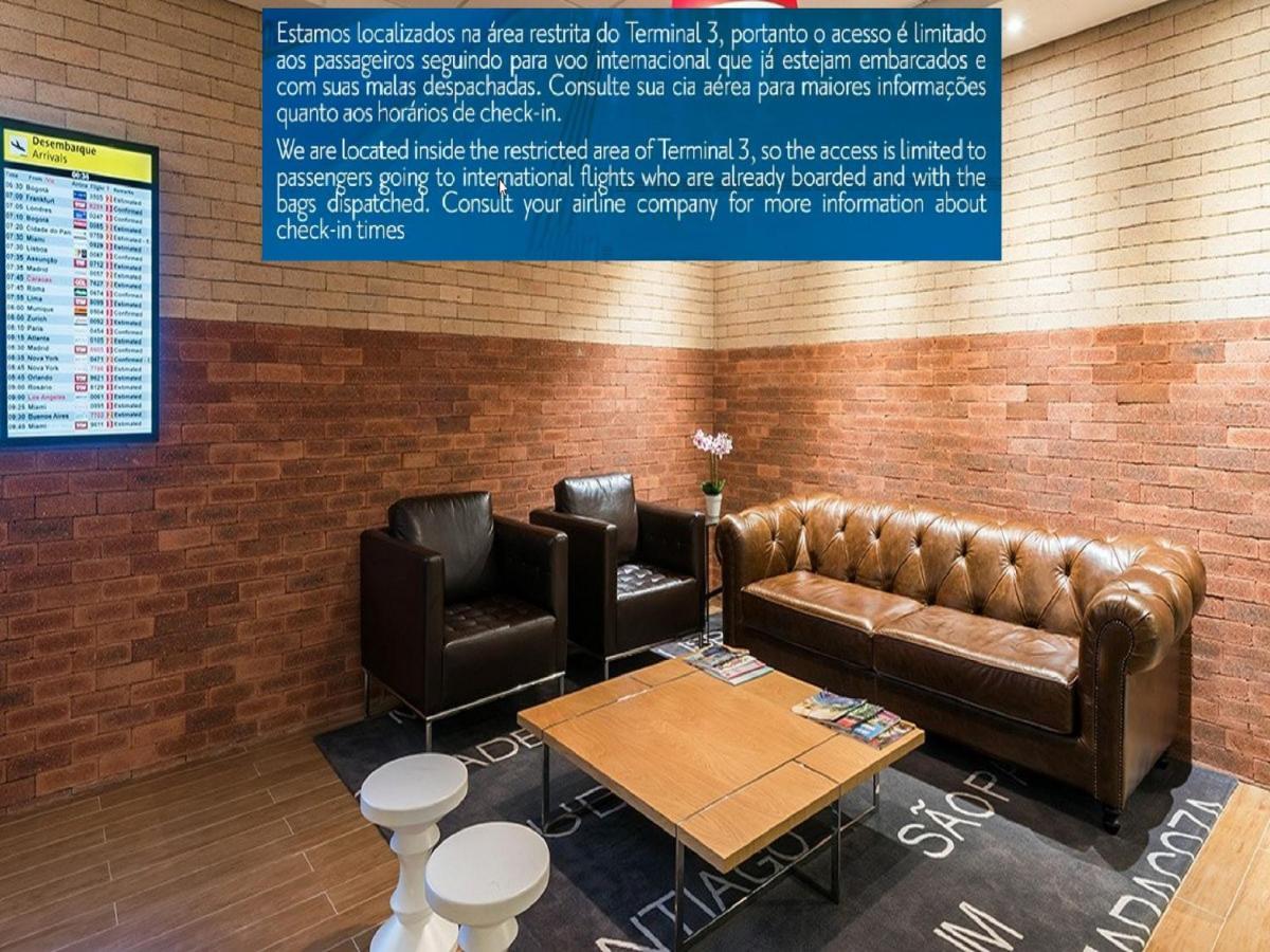 Tryp By Wyndham Sao Paulo Airport - Hotel De Transito Terminal 3 -Lado Ar - Area Restrita A Passageiros Ja Embarcados - Piso 1 Guarulhos Luaran gambar
